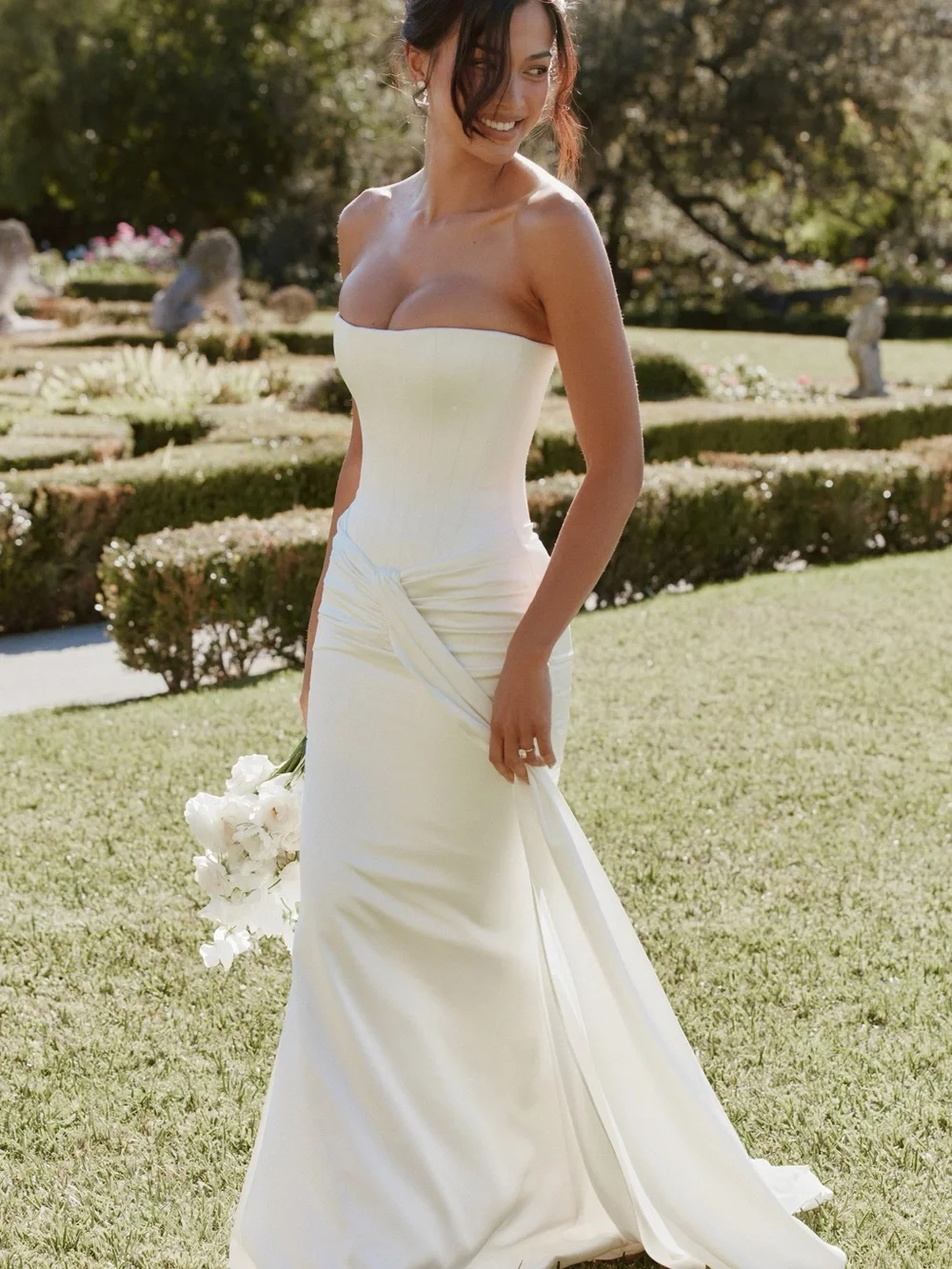 house of cb wedding dress Our bridal collection The delphine dress on @drwinnieuchendu is a match made in heaven. @houseofcbbridal Tap to shop or shop at HouseofCB.com